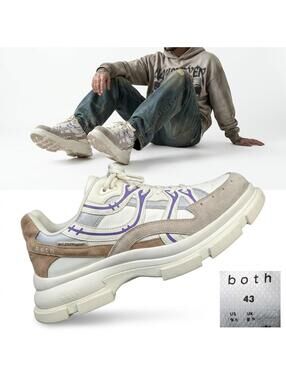 BOTH PARIS Gao Eva Runner Men Fashion Chunky Sneakers US 9
